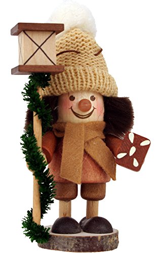 Alexander Taron Importer 13-0702 Christian Ulbricht Ornament-Gingerbread Boy-5" H W x 2.5" D, Brown