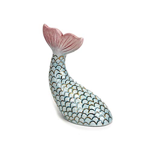 Beachcombers 5.4-inch Ceramic Mermaid Tail Bank