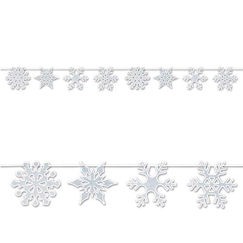 Beistle Snowflakes String Banner- 1 pc.