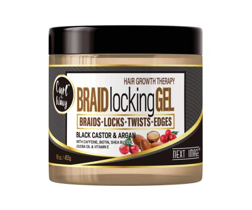 R&R Corp. Braid Locking Gel (Black Castor & Argan, 16 oz.)