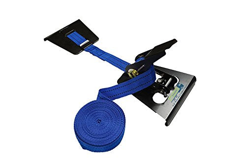 EZ Travel Distribution Panel Ratchet Spanner Tie Down Spanner Belt Clamp for Floor Panels (1" x 15')