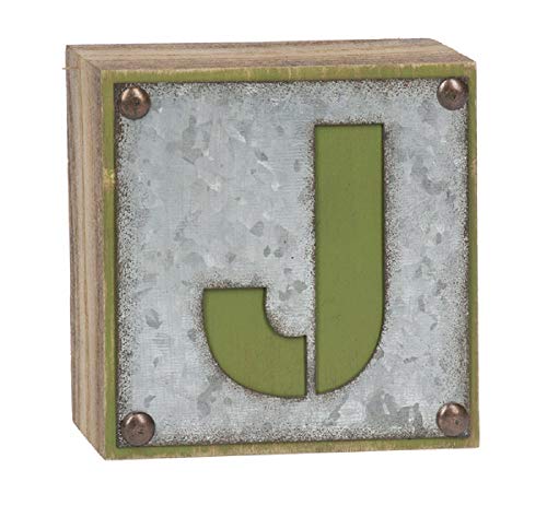 Ganz Vintage J Letter Block