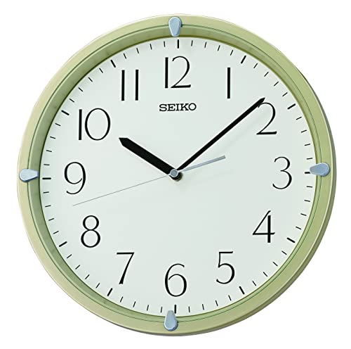 Seiko Kuota Wall Clock, Gold