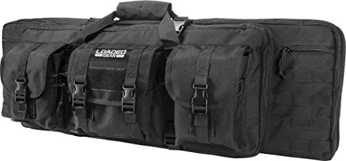 Barska Loaded Gear 36" Long Tactical Soft Rifle Pistol Gun Bag Case, Black