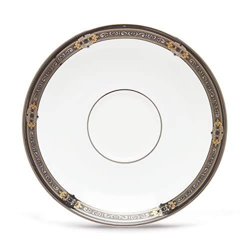 Lenox Vintage Jewel Saucer, WHITE