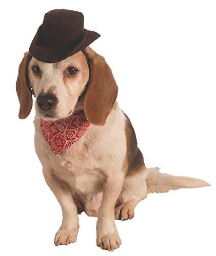 Rubie's Pet Cowboy Accessory Set, Small/Medium