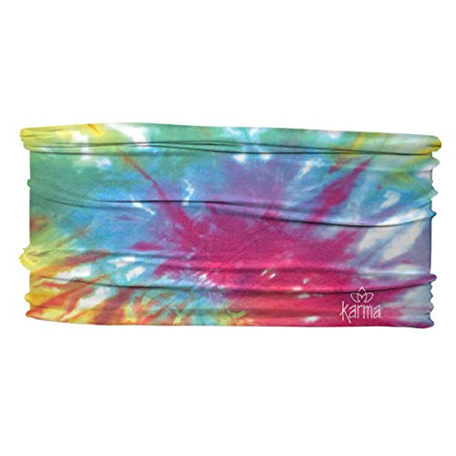 Karma Gifts Thin Headband, Rainbow Tie Dye