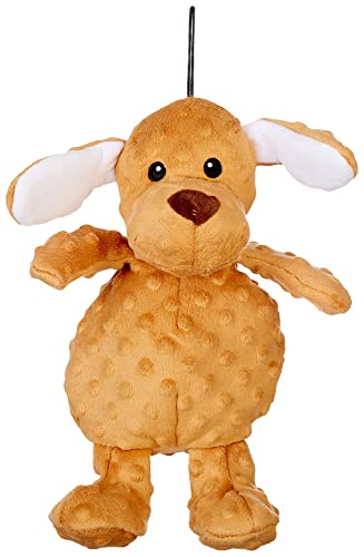 Pet Lou Dog Plush Toys,Interactive Stuffed Dog Squeaky Toys Chew Dog Toys for Medium Dog Small Large Dogs ,Dotty Friends Dog Toy (12 INCH, Dotty Friends-Dog)