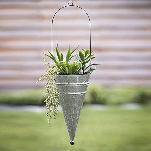 CTW Home Collection Hanging Flower Cone