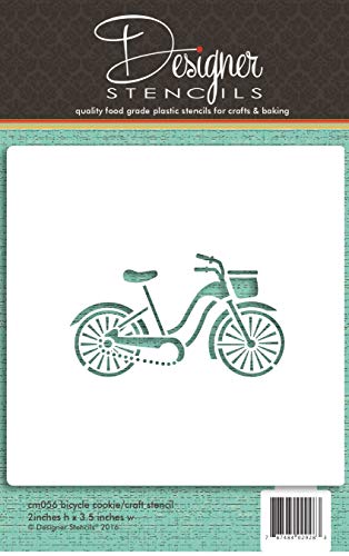 Bicycle Cookie and Craft Stencil by Designer Stencils