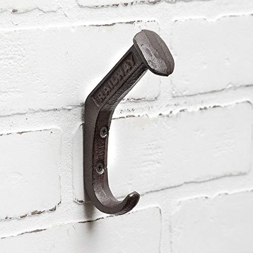 CTW Home Collection Railroad Spike Wall Hook