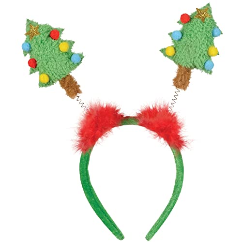 Amscan Christmas Tree Headband Bopper, Party Costume | 1 Piece