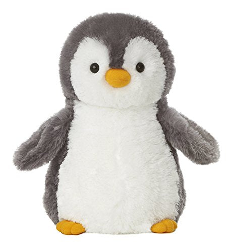 Aurora World Destination Nation Gray Penguin Plush, 12"