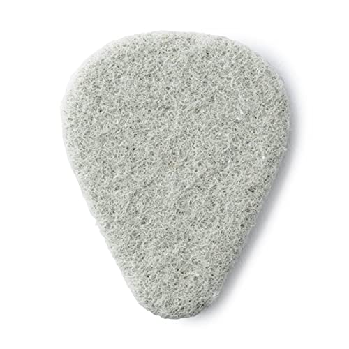 LPD Music Dunlop 8012P Felt Picks Standard, Natural, 3.2mm, 3/Player&