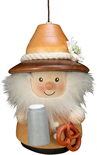Christian Ulbricht 15-0207 Ornament-Bavarian-3.5" H x 2" W x 2.5" D, Brown