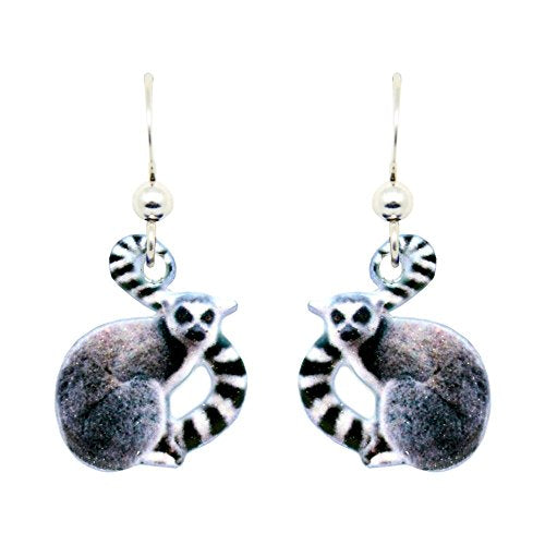 Lemur Earrings by d&