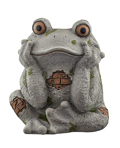 Red Carpet Studios 21107 Stone Planter, Frog