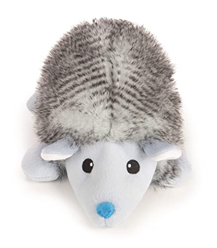 Worldwise goDog Blue Fairy Armadillo with Chew Guard Technology Durable Durable Plush Squeaker Dog Toy