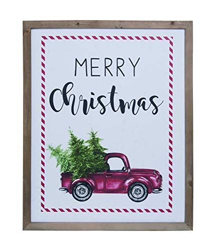 Transpac Y6605 MDF Merry Christmas Wall D√©cor, 31-inch Height