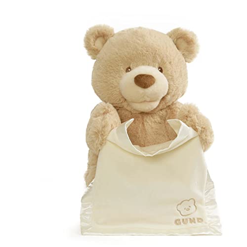 GUND Animated Peek-A-Boo Bear, 11.5"