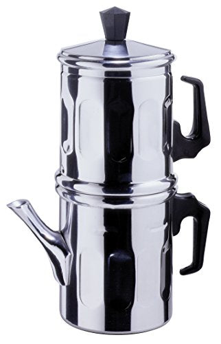Gary Valenti Neapolitan Coffee Maker 3 Cup Size Stainless Steel