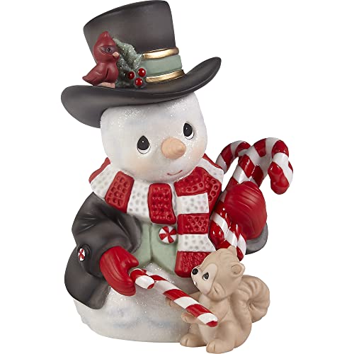 Precious Moments Wishing You A Sweet Season Annual Snowman Figurine