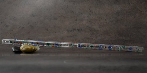 Hall Crystal Flutes 11905 - Inline Glass Flute in F - Taj Mahal