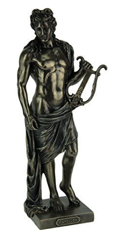 Unicorn Studio Veronese Design Apollo - Greek God of Light, Music and Poetry Statue