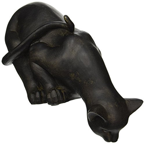 Abbott Collection  Cat Peering Over Edge Figurine