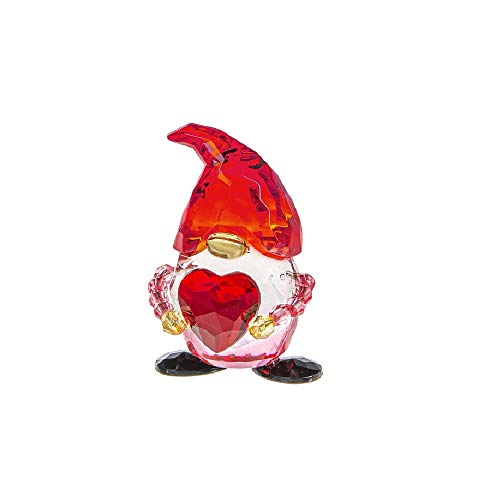 Ganz ACRYV-96 Love Gnome Figurine, 2.50-inch Height, Acrylic