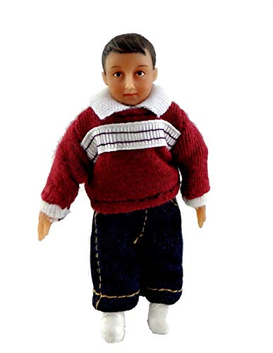 Aztec Imports Dollhouse Minatures Andy Modern Hispanic Boy Doll