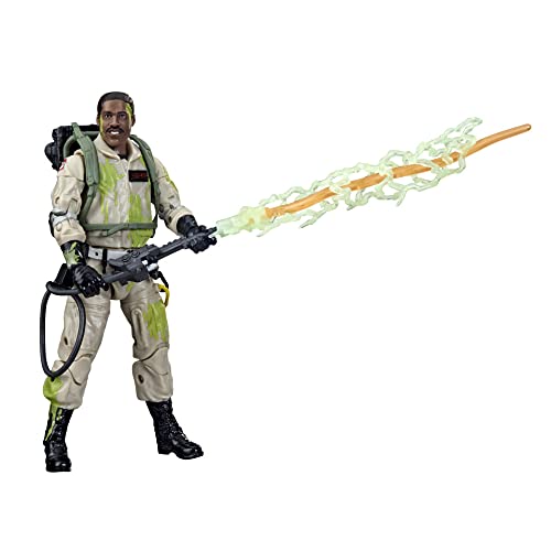 Hasbro Ghostbusters Plasma Series Glow-in-The-Dark Winston Zeddemore Toy 6-Inch-Scale Collectible Classic 1984 Ghostbusters Figure, Ages 4 and Up, (F4851)