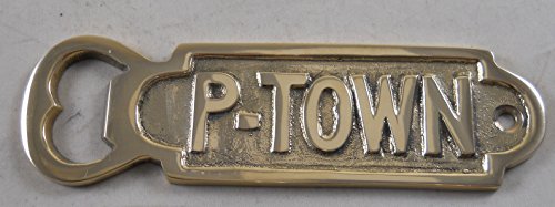 GSM Brass"P-Town" Bottle Opener