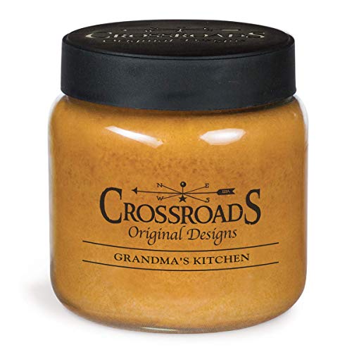 Crossroads Candle 16 Ounce Jar Candle - Grandma's Kitchen