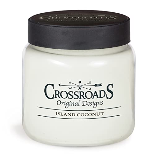 Crossroads Island Coconut, Candle, 16 oz