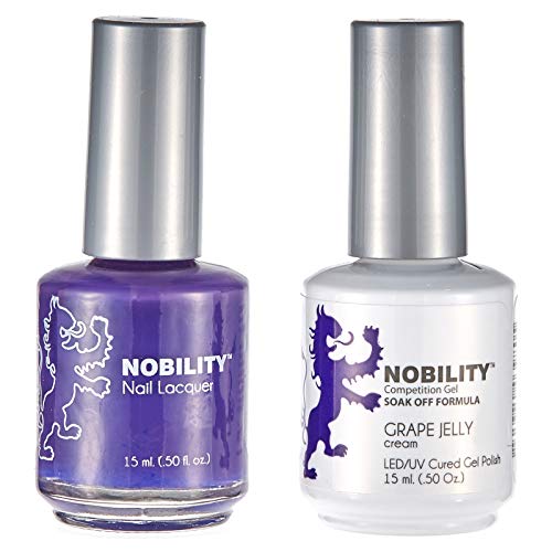 Lechat Nobility ‚Äì Gel Polish & Nail Lacquer Set - Collection 3 (Grape Jelly NBCS162)