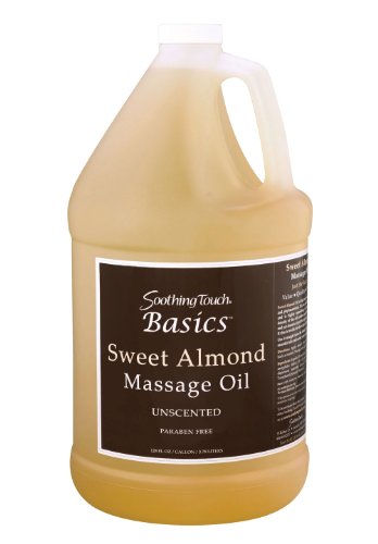 Soothing Touch W67353G Basics Sweet Almond Oil, 1 Gallon