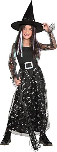 Amscan Starry Witch Costume Dress Set | Large (12-14) | 2 Pcs.