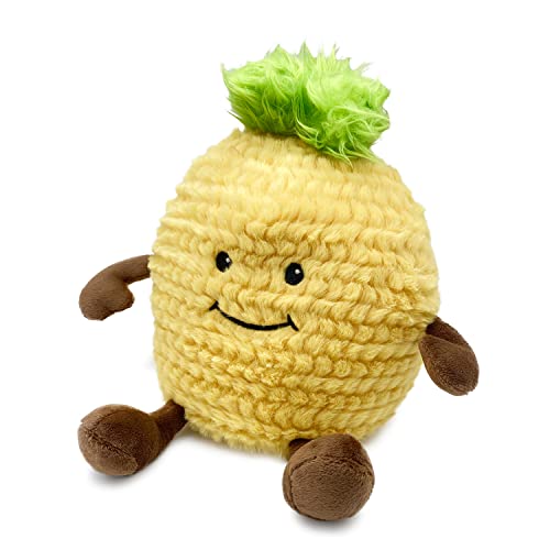 Intelex Pineapple Warmies Cozy Plush Heatable Lavender Scented Stuffed Figure