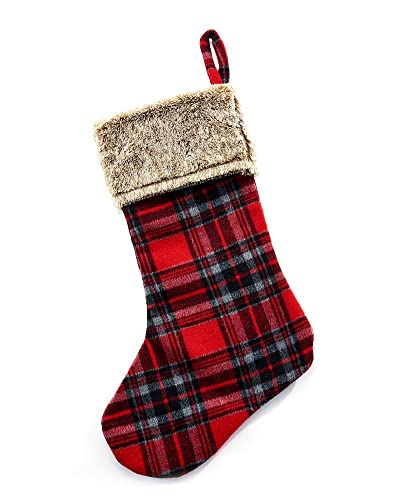 Giftcraft 663887 Christmas Stocking, 21 inch,Polyester