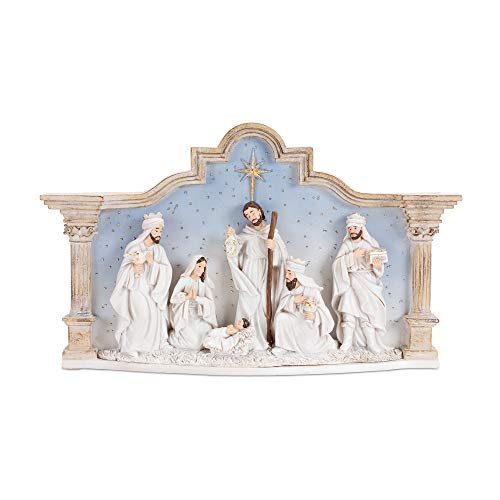 Melrose 84502 Nativity Scene, 9-inch Height, Resin