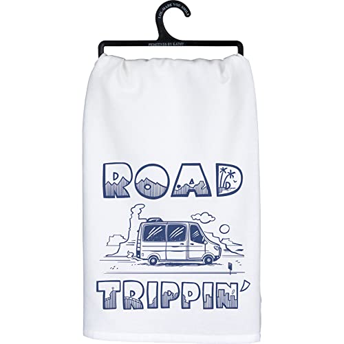 Primitives by Kathy 112612 Kitchen Towel - Road Trippin, 28-inch