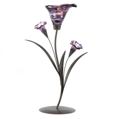 Sigma SLC Gifts & Decor Twilight Bloom Tealight Candle Holder Stand Centerpiece