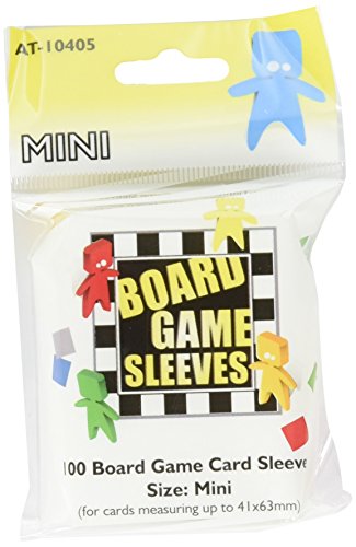 Arcane Tinmen Store Sleeves: Mini Board Game, Clear