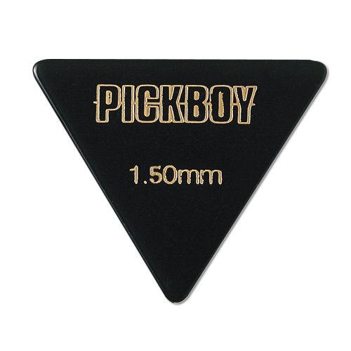 Osiamo Pickboy Bass Pick, Triangle, black, Cellulose, 1.50mm, 10 picks