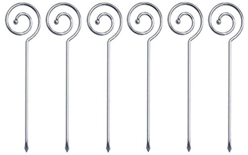 Prodyne Stainless Steel Martini Picks, Silver