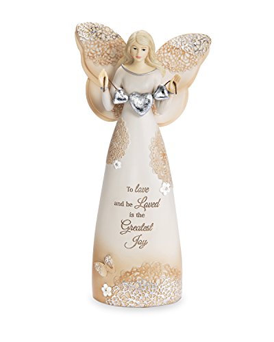 Pavilion Gift Company 19107 To Love and Be Loved Angel Figurine, 7-1/2"