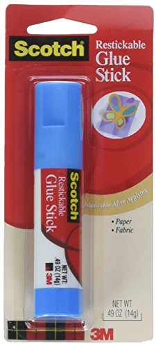 Pens Removable Restickable Glue Stick, .49oz, Repositionable Stick