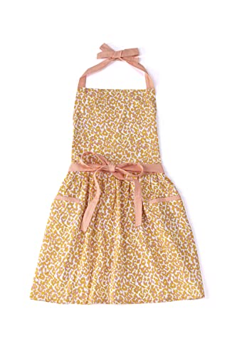 Shiraleah Nora Pink Leopard Print Apron