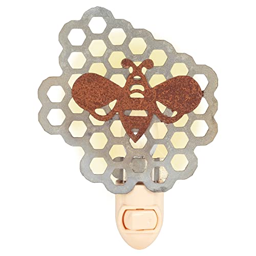 CTW 370759 Honeycomb and Bee Night Light, 4.5-inch Height